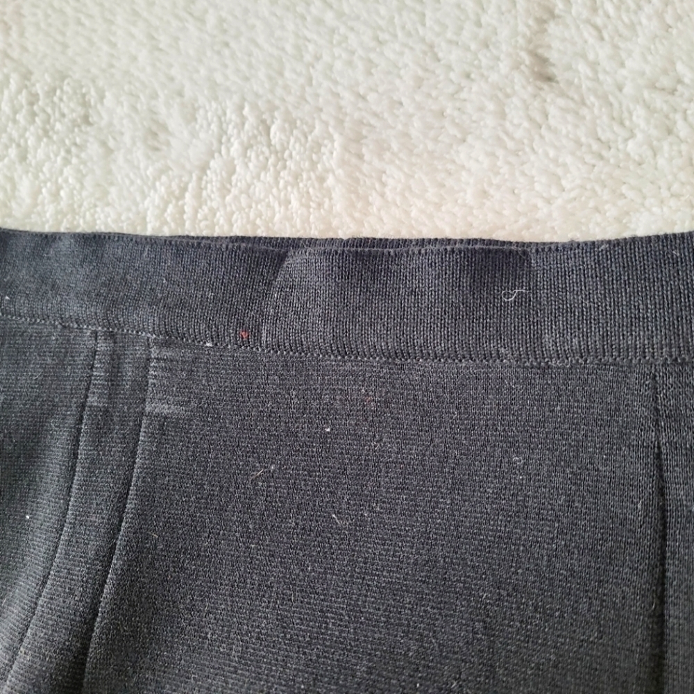 Sabastian Vintage Black Wool Skirt Women's Size 10 - Picture 7 of 7